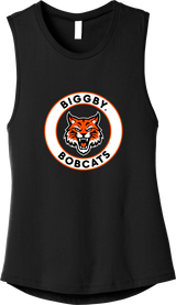 Biggby Bobcats Womens Jersey Muscle Tank