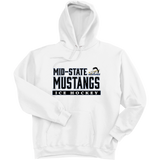 Mid-State Mustangs Super Heavyweight Fleece Hoodie