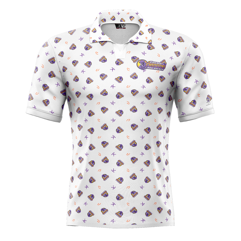 Chicago Phantoms Youth Sublimated Polo Tee