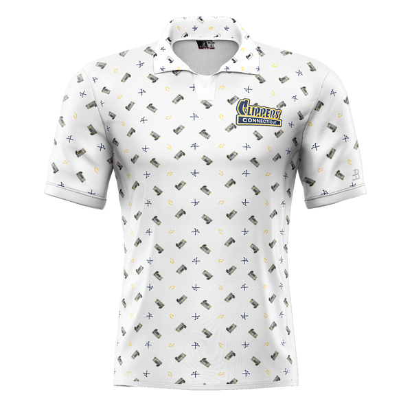 CT Clippers Youth Sublimated Polo Tee