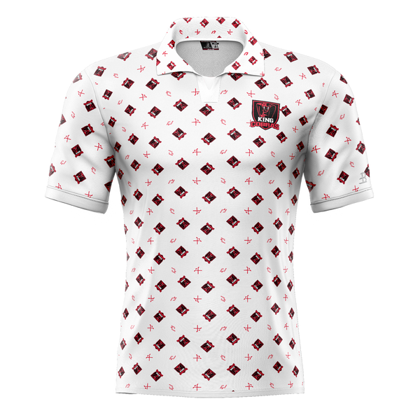 King Cobras Youth Sublimated Polo Tee