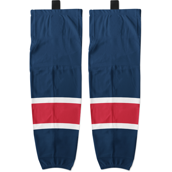 Jr. Mounties Sublimated Tech Socks - Navy - Kit