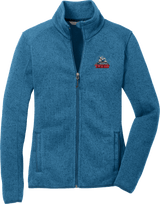 NJ Titans Ladies Sweater Fleece Jacket