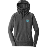 Atlantic City Seals New Era Ladies Tri-Blend Fleece Pullover Hoodie