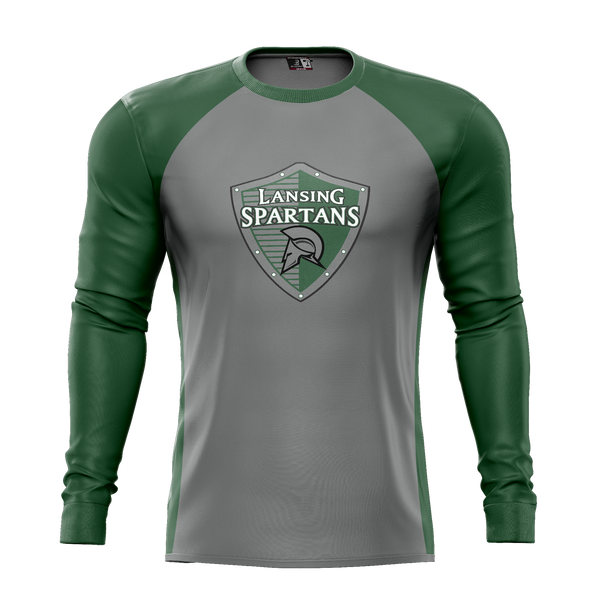 Lansing Spartans Adult Sublimated Long Sleeve Tee