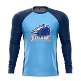 Brandywine Outlaws Adult Sublimated Long Sleeve Tee