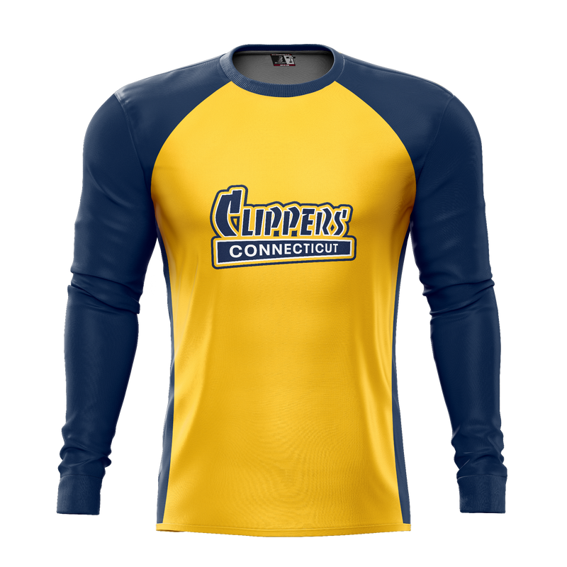 CT Clippers Youth Sublimated Long Sleeve Tee