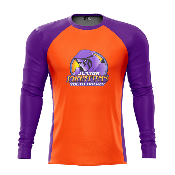 Jr. Phantoms Adult Sublimated Long Sleeve Tee