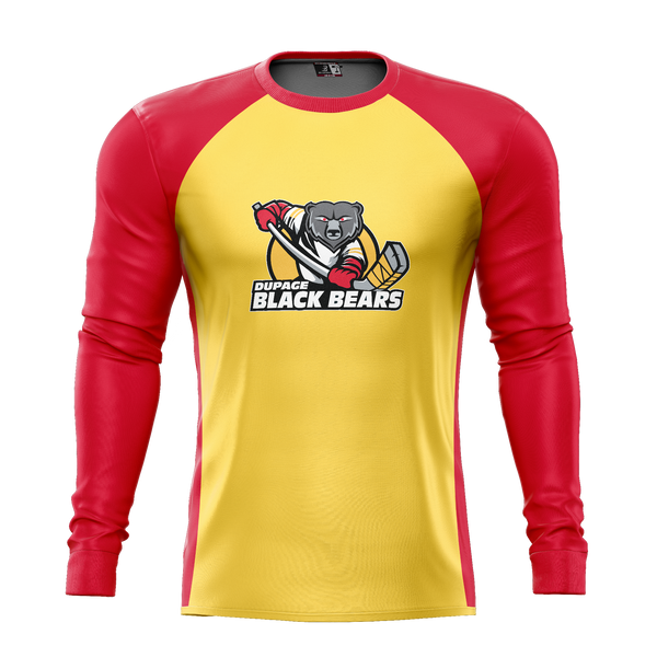 Dupage Black Bears Youth Sublimated Long Sleeve Tee