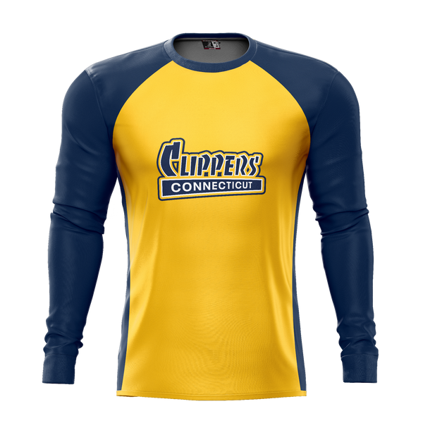 CT Clippers Adult Sublimated Long Sleeve Tee