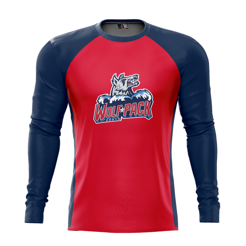 CT Wolfpack South Adult Sublimated Long Sleeve Tee