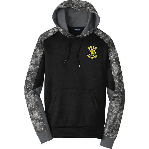 Chester County Sport-Wick Mineral Freeze Fleece Colorblock Hooded Pullover