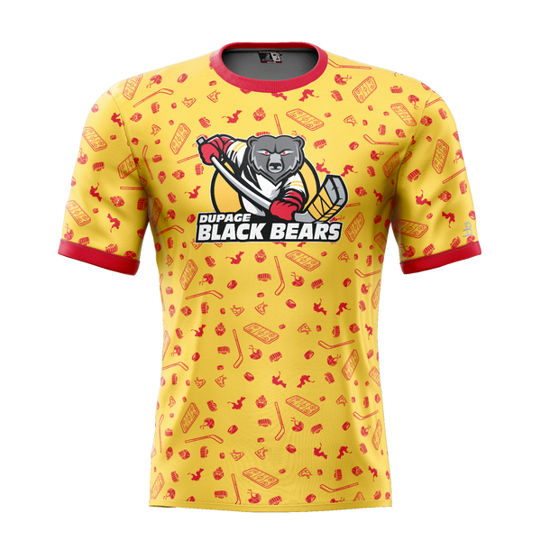 Dupage Black Bears Adult Sublimated Pattern Tee