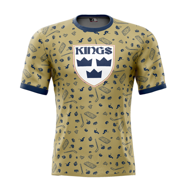 Lady Kings Youth Sublimated Pattern Tee