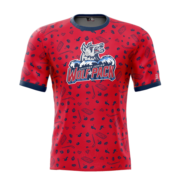 Hartford Jr. Wolfpack Youth Sublimated Pattern Tee