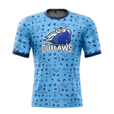Brandywine Outlaws Adult Sublimated Pattern Tee