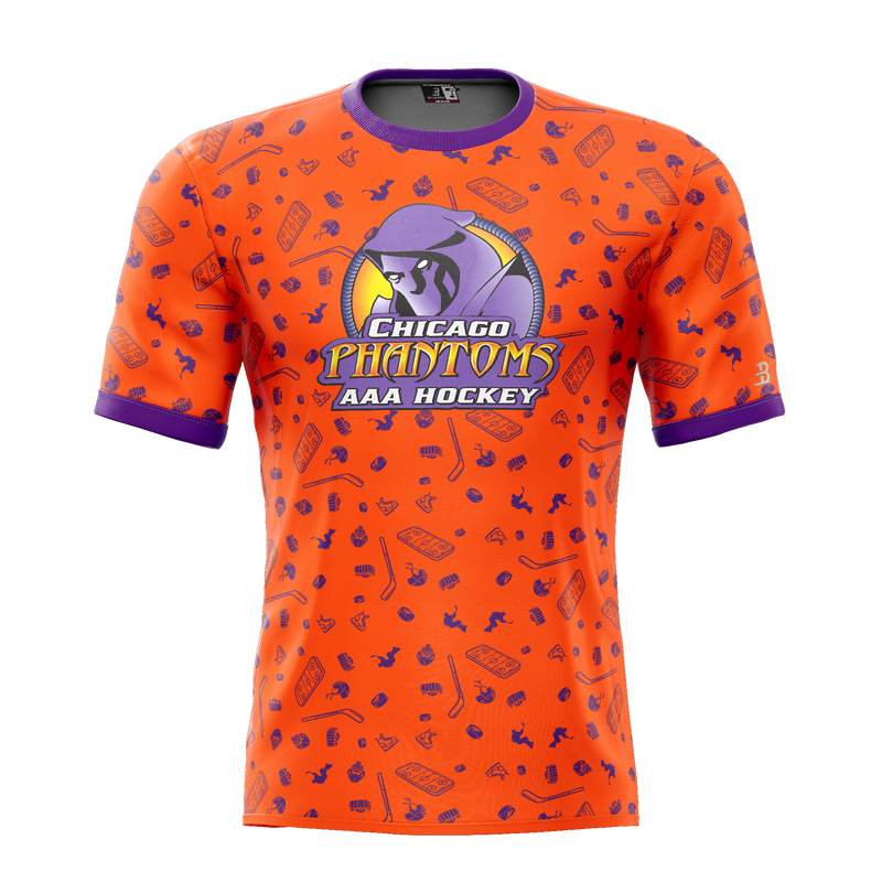 Chicago Phantoms Adult Sublimated Pattern Tee