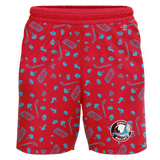 Jersey Shore Whalers Adult Sublimated Pattern Shorts