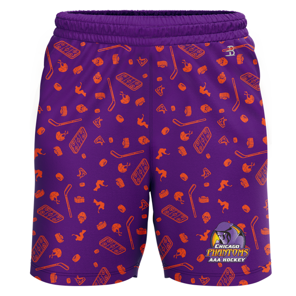 Chicago Phantoms Youth Sublimated Pattern Shorts