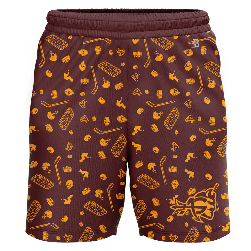 Avon Grove Adult Sublimated Pattern Shorts