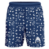 Chicago Bulldogs Adult Sublimated Pattern Shorts