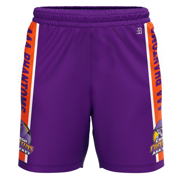 Chicago Phantoms Adult Sublimated Pattern Shorts