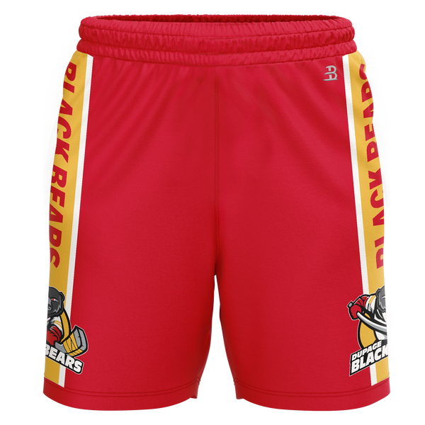Dupage Black Bears Adult Sublimated Shorts