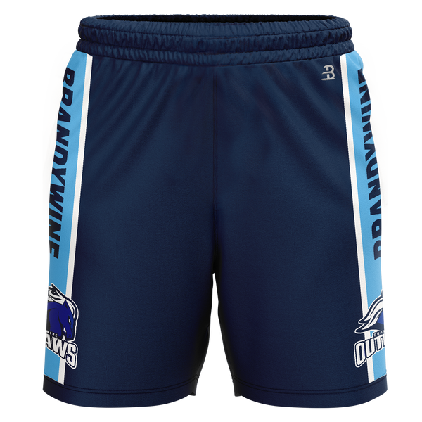 Brandywine Outlaws Adult Sublimated Shorts