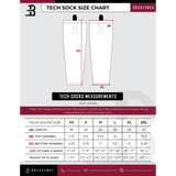 Carolina Premier Hockey Sublimated Tech Socks