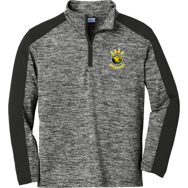Chester County Youth PosiCharge  Electric Heather Colorblock 1/4-Zip Pullover