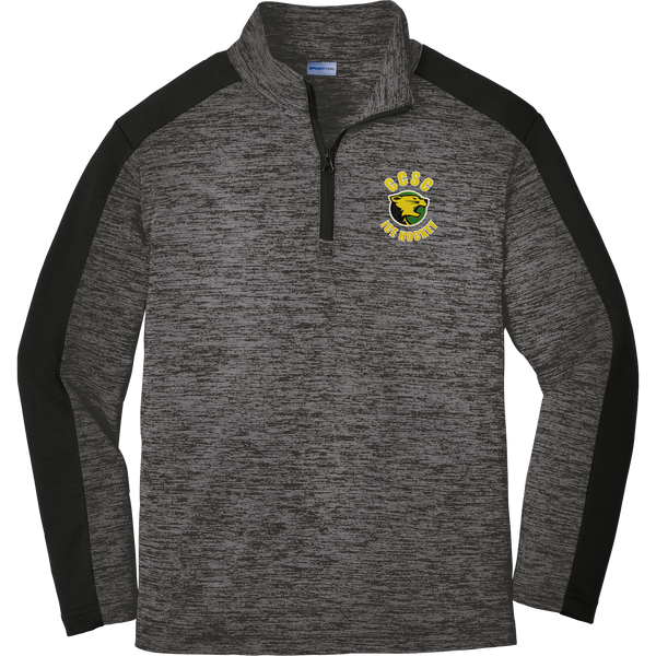 Chester County Youth PosiCharge  Electric Heather Colorblock 1/4-Zip Pullover